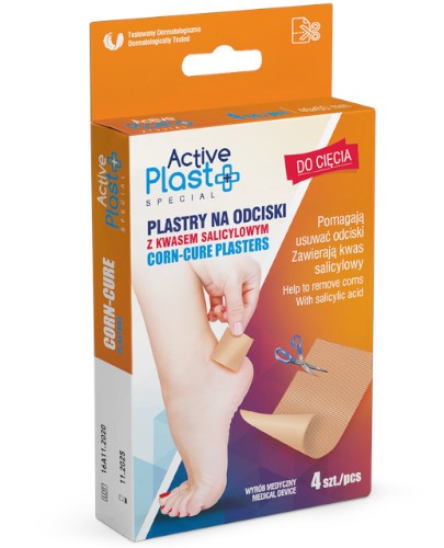 Active Plast Special Plastry Na Odciski Z Kwasem Salicylowym Do Ci Cia