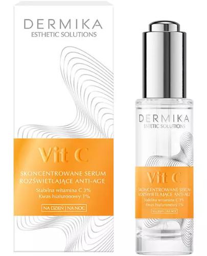 Dermika Esthetic Solutions Vit C skoncentrowane serum rozświetlające