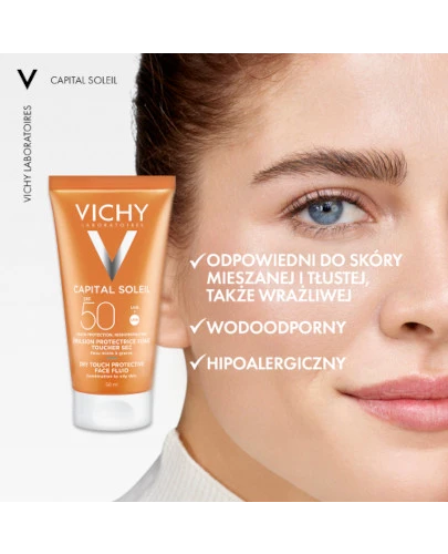 Vichy Capital Soleil krem matujący do twarzy SPF50+ 50 ml