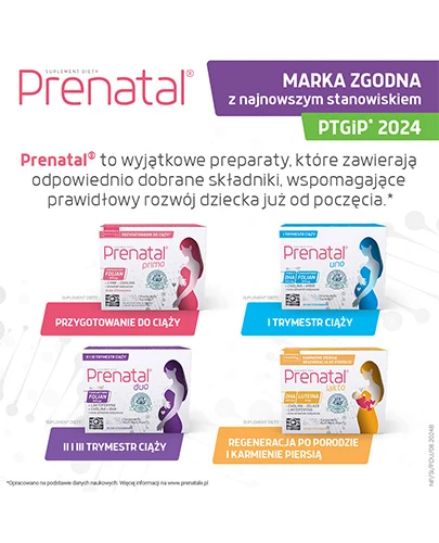 Prenatal duo, 30 kapsułek twardych + 60 kapsułek żelowych      