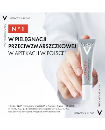 Vichy  Liftactiv H.A. Przeciwzmarszczkowa ujędrniająca pielęgnacja skóry wokół oczu 15 ml