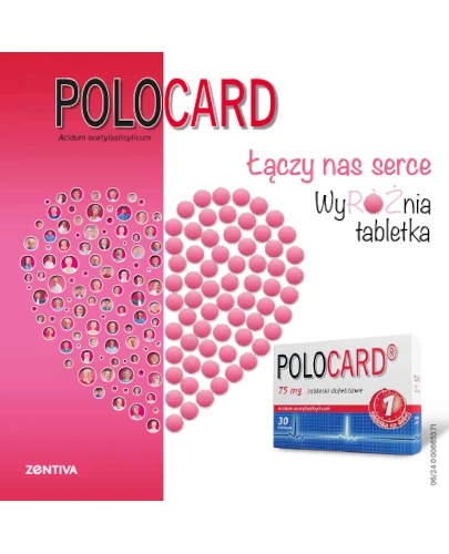 Polocard 75 mg 30 tabletek