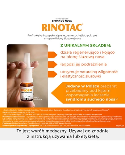 Rinotac spray do nosa 10 ml