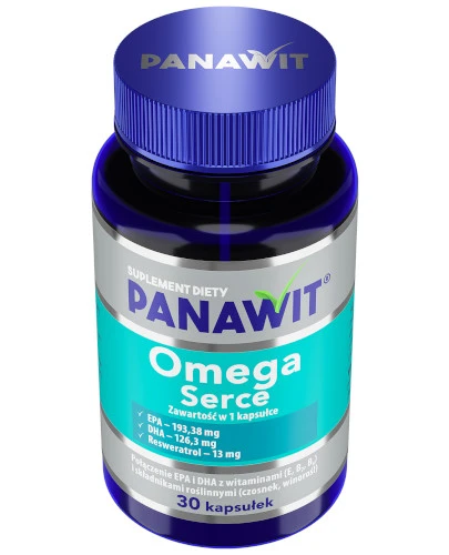 Panawit Omega Serce 30 kapsułek