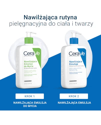 CeraVe nawilżająca emulsja dla skóry suchej i bardzo suchej 473 ml