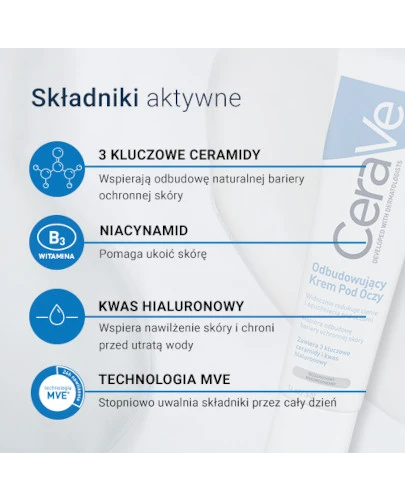 CeraVe odbudowujący krem pod oczy 14 ml