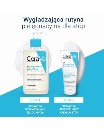 CeraVe SA regenerujący krem do stóp dla skóry bardzo suchej i szorstkiej 88 ml