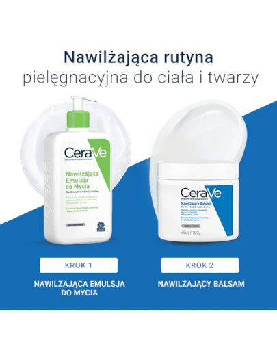 CeraVe nawilżający balsam dla skóry suchej i bardzo suchej 454 g