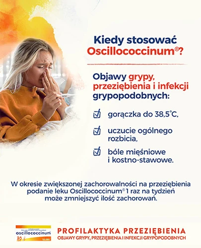 Oscillococcinum granulki 30 dawek