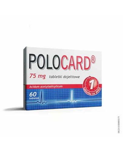 Polocard 75mg 60 tabletek