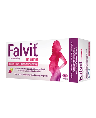 Falvit Mama witaminy dla kobiet w ciąży 30 tabletek