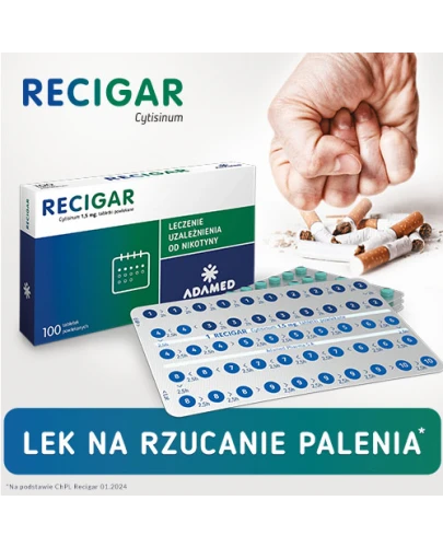 Recigar 1,5 mg 100 tabletek