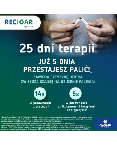 Recigar 1,5 mg 100 tabletek