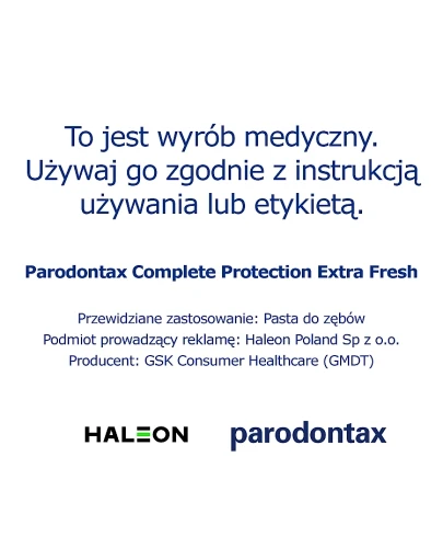 Parodontax Complete Protection Extra Fresh pasta do zębów 75 ml