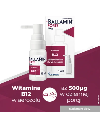 Ballamin Forte aerozol doustny 15 ml