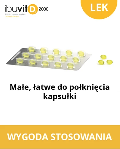 IbuVit D3 2000 30 kapsułek miękkich