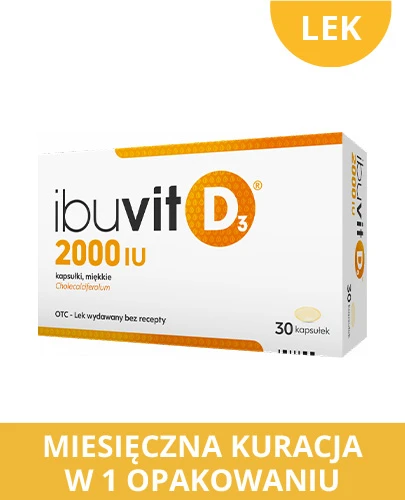 IbuVit D3 2000 30 kapsułek miękkich