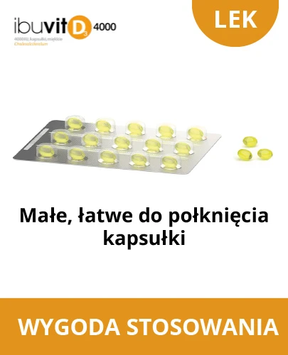 Ibuvit D3 4000 IU 30 kapsułek