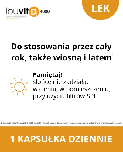 Ibuvit D3 4000 IU 30 kapsułek