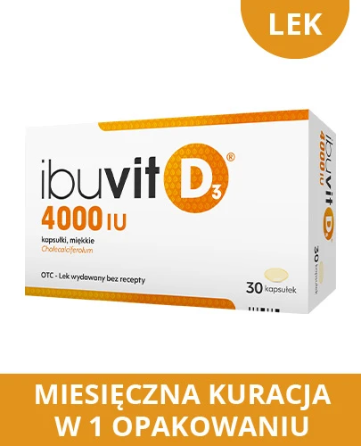 Ibuvit D3 4000 IU 30 kapsułek