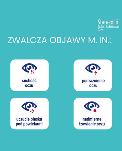 Starazolin Suche i Podrażnione Oczy krople do oczu 10 ml