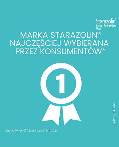 Starazolin Suche i Podrażnione Oczy krople do oczu 10 ml