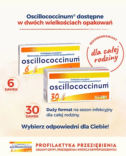 Oscillococcinum granulki 6 dawek 