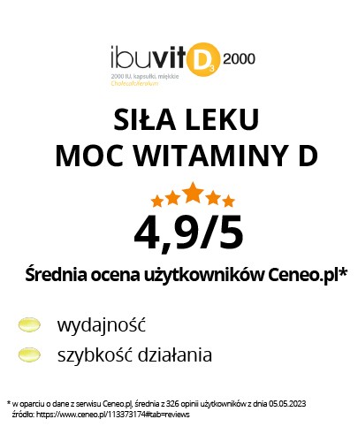 Ibuvit D3 2000 IU 90 kapsułek miękkich