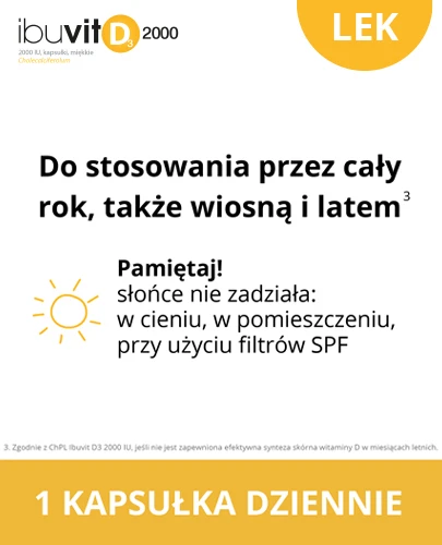 Ibuvit D3 2000 IU 90 kapsułek miękkich