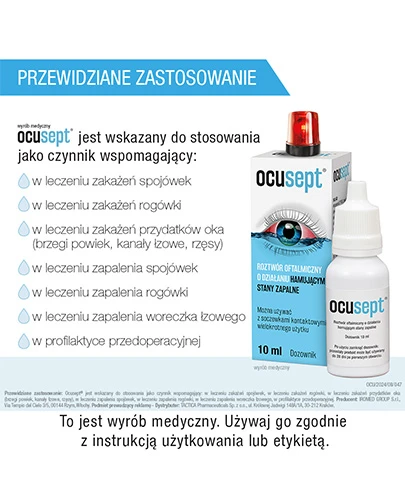 Ocusept krople do oczu 10 ml