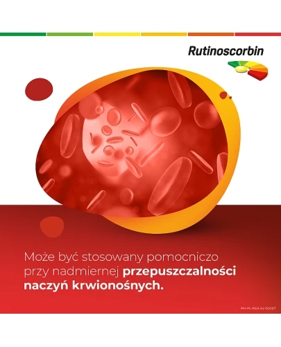 Rutinoscorbin 25 mg + 100 mg 210 tabletek