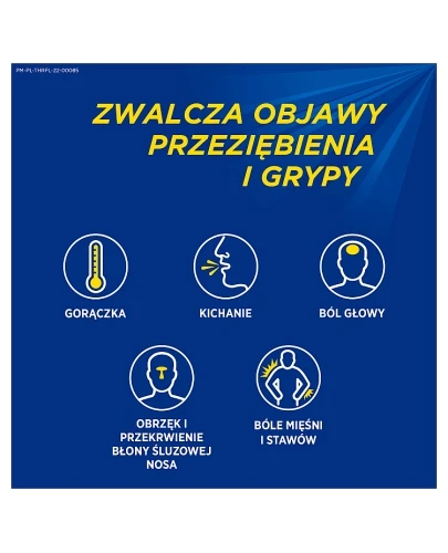 Theraflu Extra Grip saszetki na objawy grypy i przeziębienia 10 saszetek