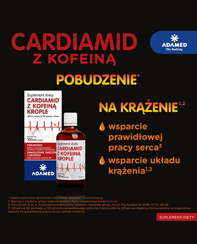 Cardiamid z kofeiną krople 100 ml