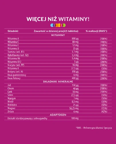 Vigor Multiwitamina Ona 60 tabletek