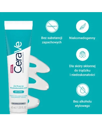 CeraVe żel przeciw niedoskonałościom 40 ml