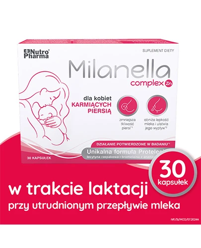 Milanella Complex Zn, 30 kapsułek