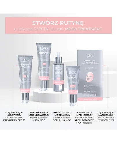 Lbiotica Estetic Clinic Meso Treatment wygładzająco-modelujący dermo-zabieg serum na noc 30 ml