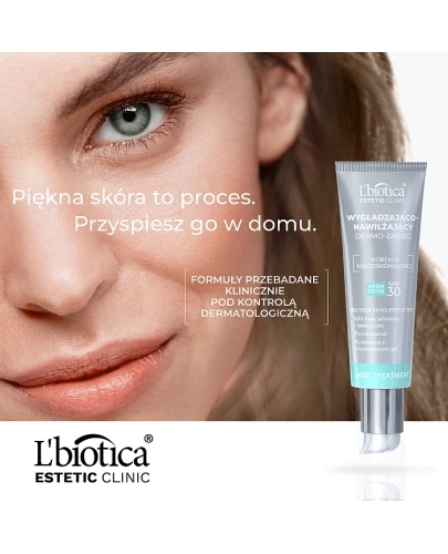 Lbiotica Estetic Clinic Acid Treatment wygładzająco-nawilżający dermo-zabieg SPF 30 35 ml