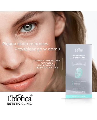 Lbiotica Estetic Clinic Acid Treatment dermo-maska hydrożelowa 1 sztuka