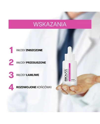 Biovax Trychologic Przesuszenie I Łamliwość serum do skóry głowy 50 ml