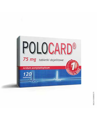 Polocard 75 mg 120 tabletek