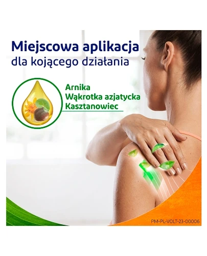 VoltaNatura kojący roślinny żel na napięte mięśnie 50 ml