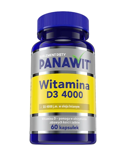 Panawit Witamina D3 4000 60 kapsułek