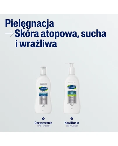 Cetaphil Pro Itch Control Balsam do nawilżania twarzy i ciała 295 ml   