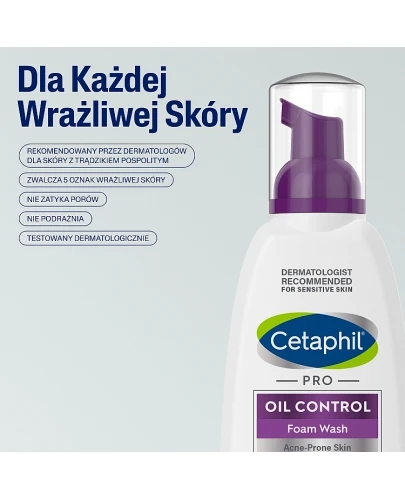 Cetaphil Pro Oil Control Pianka do mycia 236 ml   