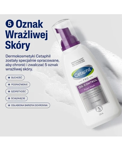 Cetaphil Pro Oil Control Pianka do mycia 236 ml   