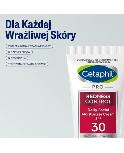 Cetaphil Pro Redness Control krem nawilżający SPF 30 50 ml   