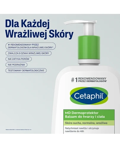 Cetaphil MD Dermoprotektor balsam do twarzy i ciała 500 ml   