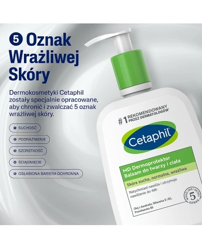 Cetaphil MD Dermoprotektor balsam do twarzy i ciała 500 ml   