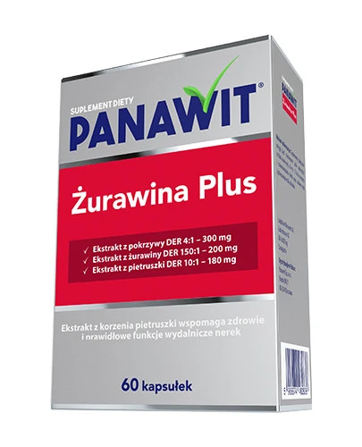 Panawit Żurawina Plus 60 kapsułek + DOSTAWA 0 ZŁ